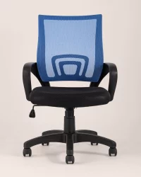 Компьютерное кресло ТопЧаирс Симпле Синее / TopChairs Simple