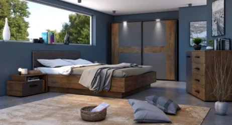 Шкаф-купе Куба ШК-2 Таксус Вольфрам