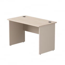 Стол прямой с опорами ЛДСП Еверпроф ЕВО 254С010 Дуб Соната Кашемир / Everprof EVO 254S010