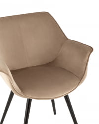 Стул Мэйсон Нев велюр Капучино / New