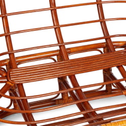 Диван МАМАСАН/МАМАСАН 23/02 В /с подушкой/ 169х102х80 см, Когнаc (коньяк), матрац 182х119 см, ткань серо-бежевая 3М 16/2 / MAMASAN/МАМАСАН W Cognac