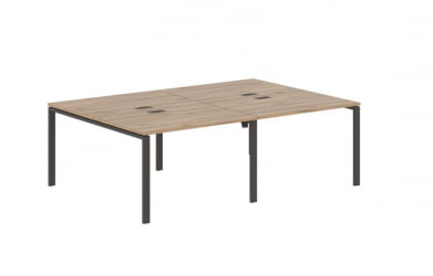 Бенч-система 4-местная ЕДИС ЕУВСТ 2316 Дуб Денвер светлый Мокко / EDIS EUWST