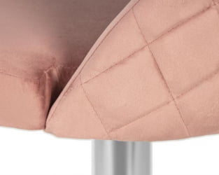 Стул барный ДОБРИН МИЛАНА (пудрово-розовый велюр (МДЖ9-32)) 2 шт / DOBRIN MILANA (MJ9-32))