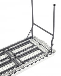 Комплект стола и двух скамеек Кейт 1135 см Белый