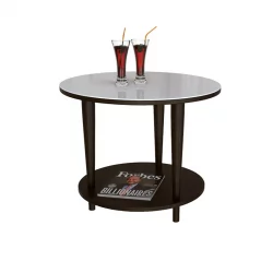 Стеклянный стол БеаутйСтйле 10 Венге/стекло белое / BeautyStyle