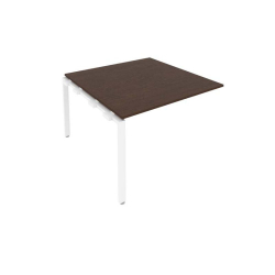 Проходной наборный элемент переговорного стола Метал Сйстем Б.ППРГ-2 Венге/Белый / Metal System