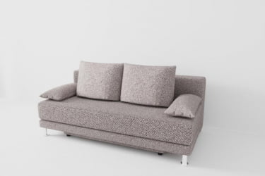 Диван Стандарт (Берхоусе) Цвет фасада: Кемел; Тип: Прямой; Материал фасада: Рогожка / (Berhouse)