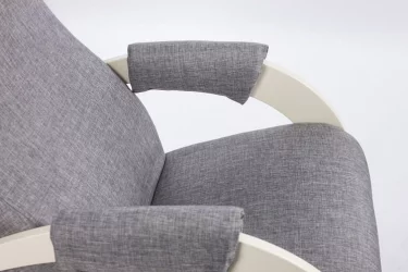 Кресло-качалка Модель 68 М (Сливочный/Верона Деним Блуе) / (Сливочный/Verona Denim Blue)