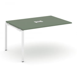 Проходной наборный элемент переговорного стола CОНCЕПТ CН.НПРГ-012 Кобо Белый / CONCEPT CN.NPRG-012