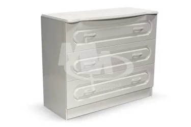 Комод Гармония 04 Белый глянец