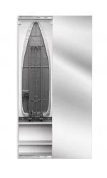 Узкий шкаф-купе Ирон Бокс Принт (правый, купе) Венге / Iron Box Print