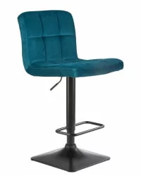 Стул барный ДОБРИН ДОМИНИC Морская волна велюр МДЖ9-99 / DOBRIN DOMINIC MJ9-99