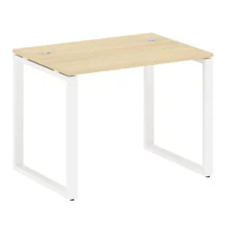 Стол письменный на О-образном м/к МЕТАЛ СЙСТЕМ БО.СП-1 Акация/Белый / METAL SYSTEM
