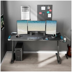 Геймерский стол Еурека ЕРК-ТН-З60-БК / Eureka ERK-TN-Z60-BK