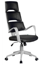 Кресло РCХ САКУРА Серый Пластик/Фьюжн Черный / RCH SAKURA