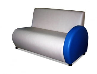 Диван двухместный подлокотник левый Клауд В-600/6 / V-600/6