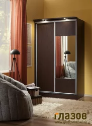 Шкаф-купе 3 Симпле Композиция Венге / Simple