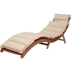 Шезлонг-лежак АФМ-803А Беиге / AFM-803A Beige