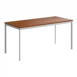Стол прямой ИМАГО-С СП-4С орех французский алюминий / IMAGO-S СП-4S