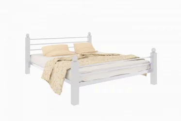 Кровать Милана Лукс плус 1800х2000 Белая / Lux plus