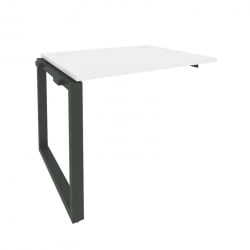 Наборный элемент рабочей станции на О-образном м/к ОНИКС О.МО-1.НРС-1.8 Белый Бриллиант/Антрацит / ONIX O.MO-1.NRS-1.8