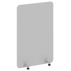 Перегородка на металлических опорах, на роликах Р-лине ДП.Р-120-180 Серый / R-line DP.R-120-180