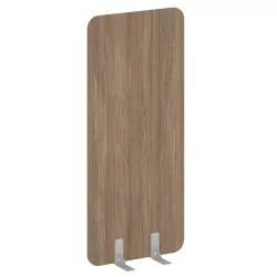 Перегородки на металлических опорах на фетровых подпятниках Р-лине ДП.Ф-80-180 Дуб Аризона / R-line DP.F-80-180