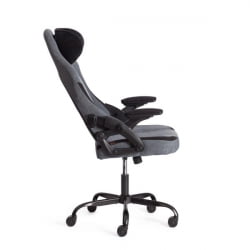 Кресло иВолф ткань, черный/серый / iWolf