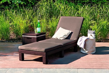 Шезлонг Дэйтона Коричневый / Daytona