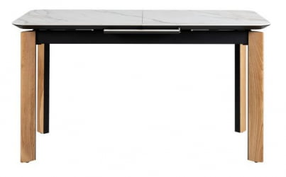 Стол раздвижной Комби Серамиc 120-150 Аутоматиc Натур//Лигхт марбле / Combi Ceramic Automatic Natur//Light marble