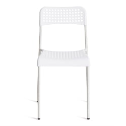 Стул АДДЕ (мод. C-049) металл/пластик, 39 х 49 х 78 см, Вхите(белый) разборный / ADDE (mod. C-049) White(белый)