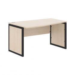 Стол письменный левый КСТЕН-КП КСКПCТ 149 Л Бук Тиара Антрацит / XTEN-QP XQPCT L