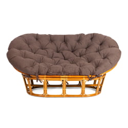 Диван МАМАСАН/МАМАСАН 23/02 В /с подушкой/ подушка 182х119 см, 169х102х80 см, Пекан (орех), ткань, коричневый, 3М7-147 / MAMASAN/МАМАСАН W Pecan