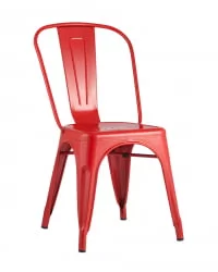 Стул ТОЛИКС с высокой спинкой Красный глянцевый / TOLIX