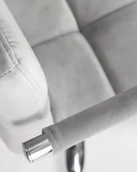 Офисное кресло для персонала ДОБРИН ТЕРРЙ Серый велюр МДЖ9-75 / DOBRIN TERRY MJ9-75