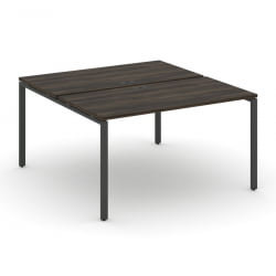 Рабочая станция двухсторонняя на 2 места CОНCЕПТ CН.ДРС-002 Дуб Мали Антрацит / CONCEPT CN.DRS-002