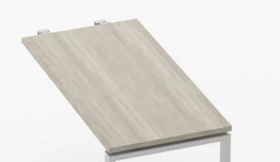 Столешница брифинг-приставки Дека 73.10.12 СТ Дуб Сантана светлый / Deka