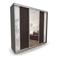 Шкаф-купе 3-х дверный Акцент-Вера КС 1800х600 Венге