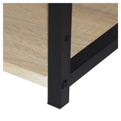 Письменный стол с полками БРАБИКС ЛОФТ CД-005 Дуб натуральный / BRABIX LOFT CD-005