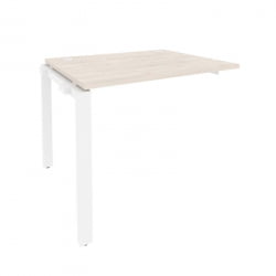 Наборный элемент рабочей станции на П-образном м/к ОНИКС О.МП-1.НРС-1.8 Денвер Светлый/Белый / ONIX O.MP-1.NRS-1.8