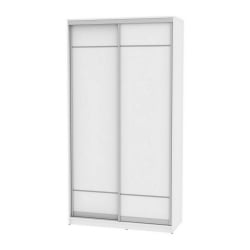 Шкаф-купе белый лдсп Б-220х120х60-3(Белый-Д7Д7) / B-220х120х60-3(Белый-D7D7)