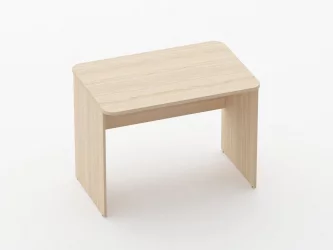 Стол прямой Глассй 1.10.10 Бук светлый / Glassy