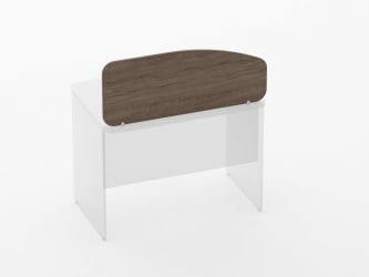 Экран разделительный Глассй 5.12.10 Дуб Верцаска / Glassy