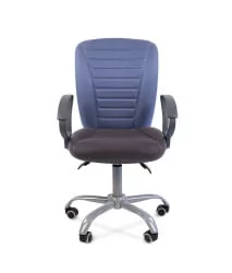Офисное кресло для оператора CХАИРМАН 9801 ЕРГО Серый/голубой / CHAIRMAN ERGO