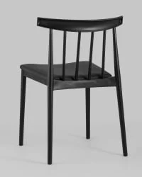 Стул пластиковый Ранч с мягким сиденьем Черный / Ranch