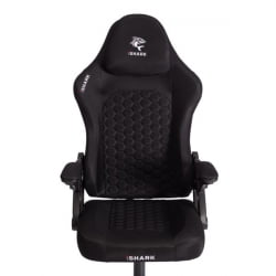 Кресло иШарк ткань, черный / iShark