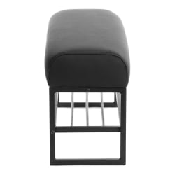 Банкетка-обувница Чарли Лукс/Чарли Люкс БО экокожа , Шарп Черный / Charli Lux/Чарли Sharp