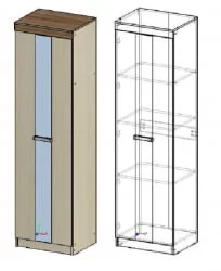 Гостиная Атлантида-2 Венге-дуб Белфорд