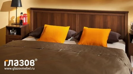 Кровать (1800) Шерлоcк 41 Орех шоколадный (спальня) / Sherlock