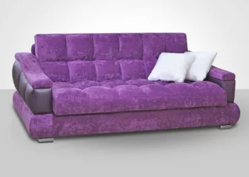 Диван с ящиком для белья Голливуд винг 3 каролина дарк милк